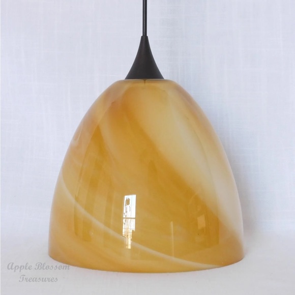 Besa Lighting XP-7570HN-BR Sasha LV Jack Only Mini Pendant Honey - Bronze - Picture 3 of 12